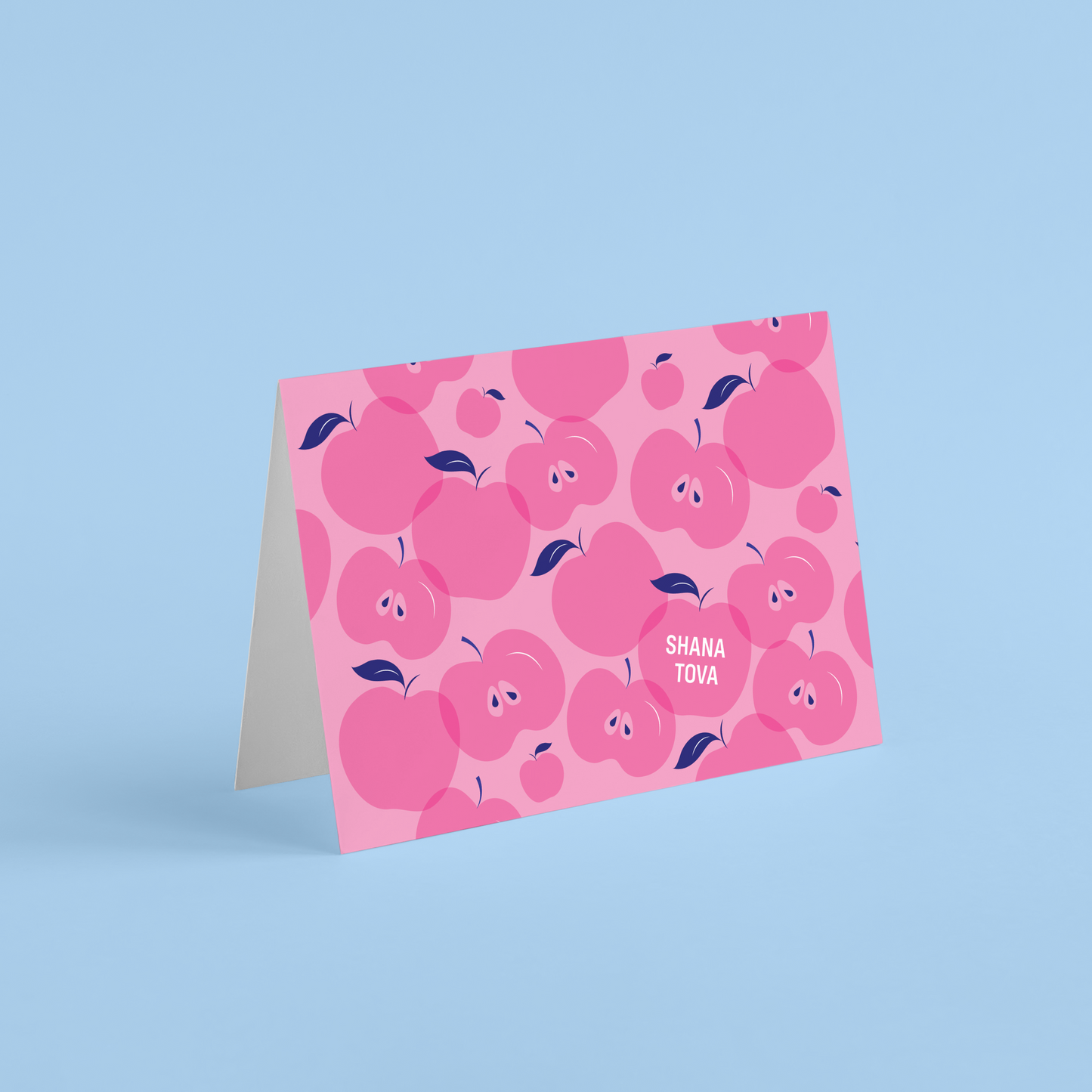 Shana Tova Pink Apples Card