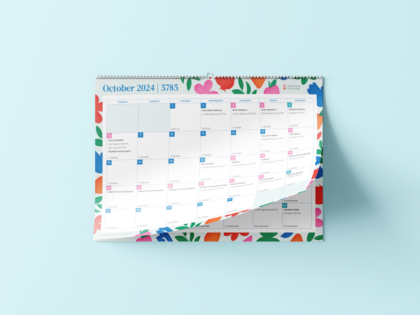 5785 - Monthly Calendar